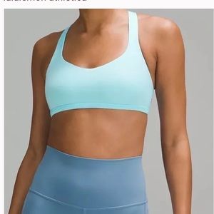 Lululemon Free To Be Bra Ice Blue Size 4